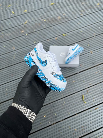Blue Splatter Custom