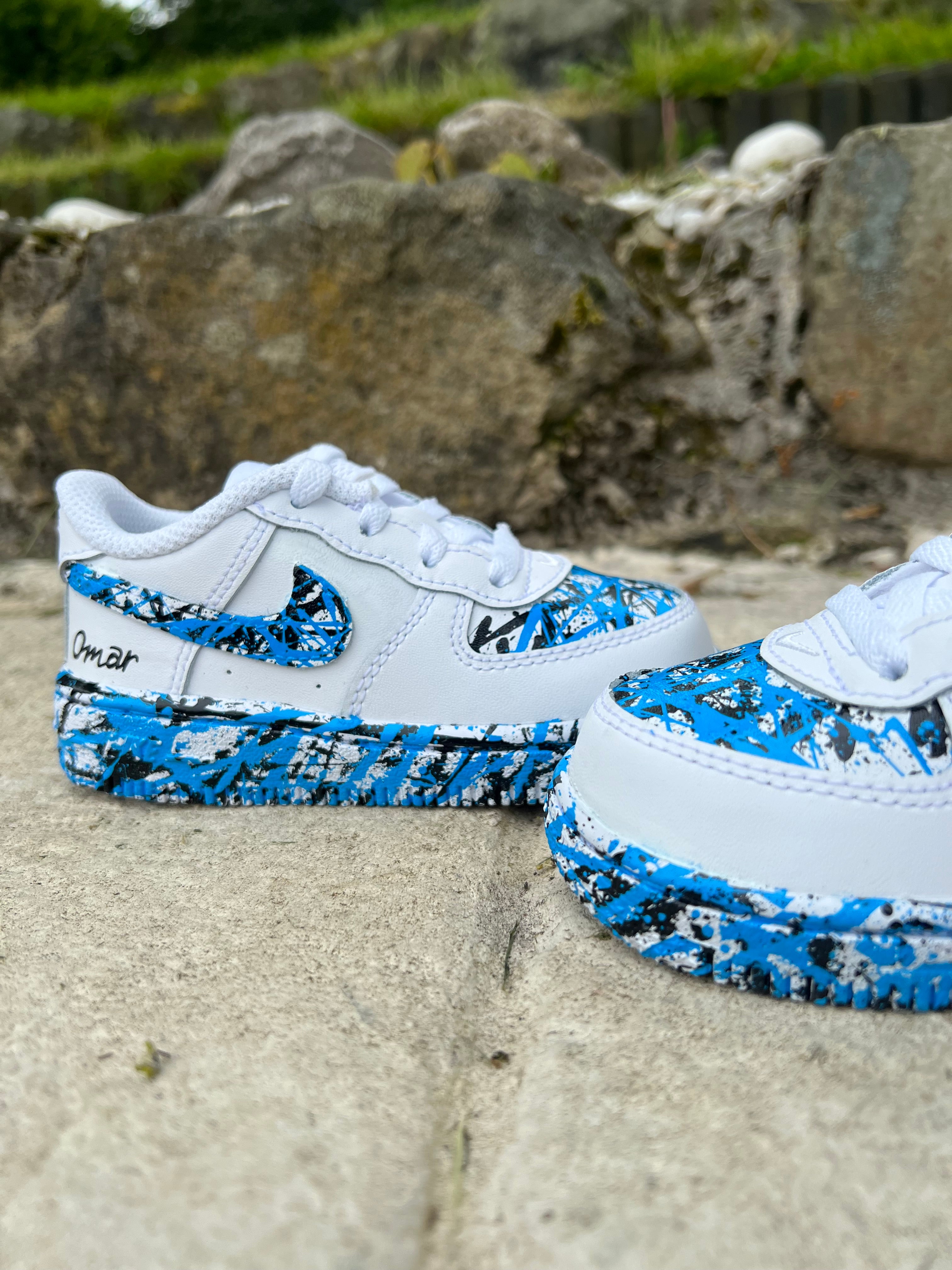 blue bandana air force 1