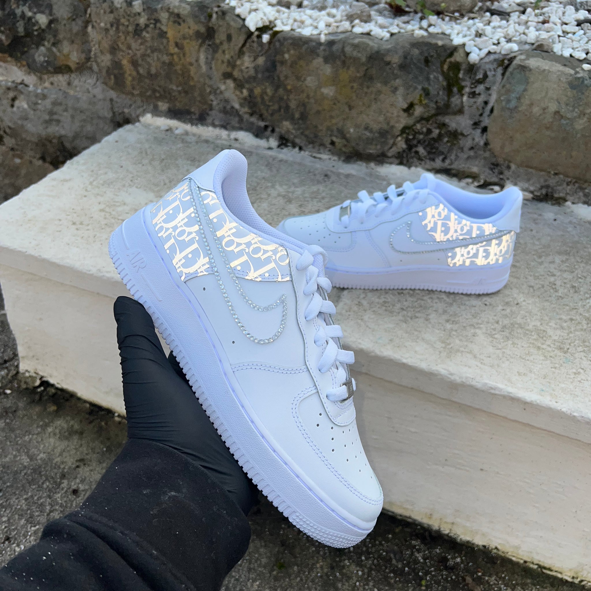 Dior Nike Air Force One X Gem X Dior AF1 Custom - Main Image